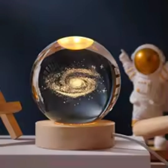 Lámpara Bola de cristal 3D