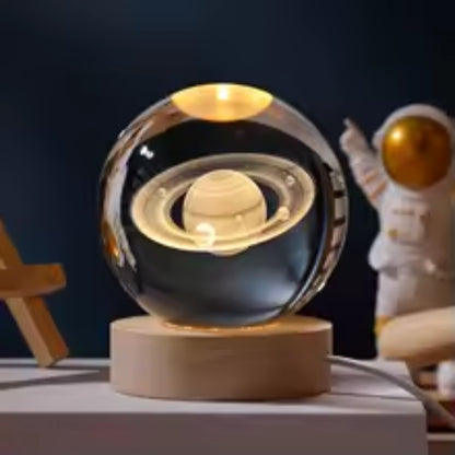 Lámpara Bola de cristal 3D