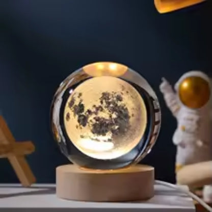 Lámpara Bola de cristal 3D