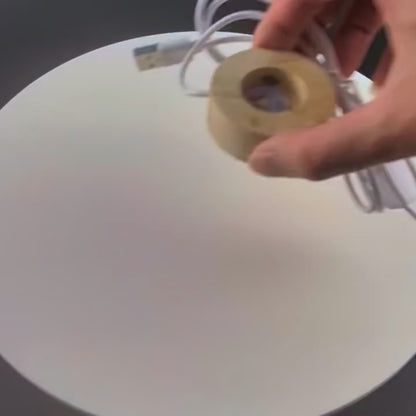 Lámpara Bola de cristal 3D